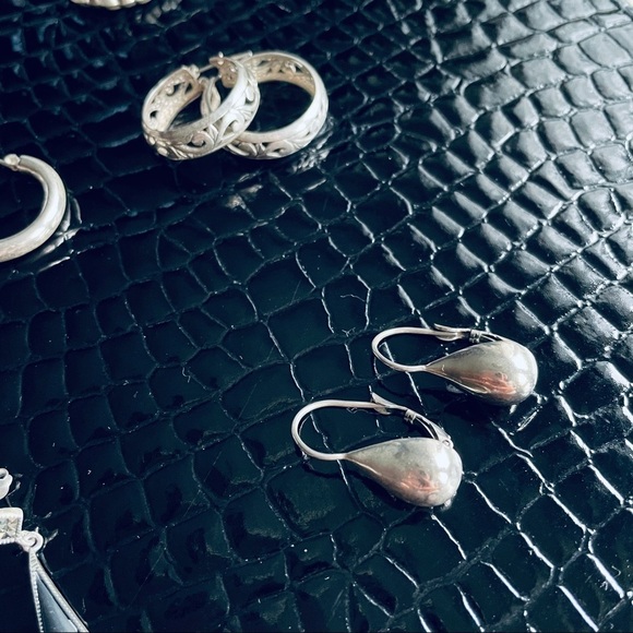 Sale 🔥 Sterling Silver Earrings Starting at $15 - Picture 7 of 8